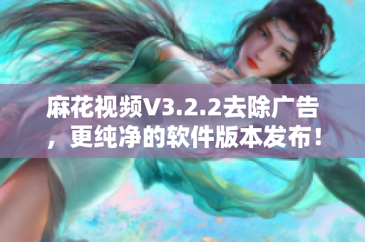 麻花视频V3.2.2去除广告，更纯净的软件版本发布！