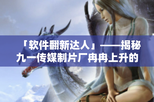 「软件翻新达人」——揭秘九一传媒制片厂冉冉上升的软件制作实力
