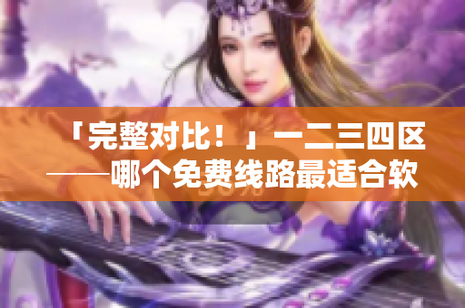 「完整对比！」一二三四区──哪个免费线路最适合软件开发者？