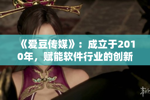 《爱豆传媒》：成立于2010年，赋能软件行业的创新力量
