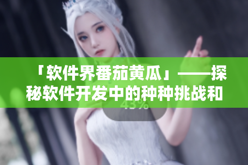 「软件界番茄黄瓜」——探秘软件开发中的种种挑战和乐趣