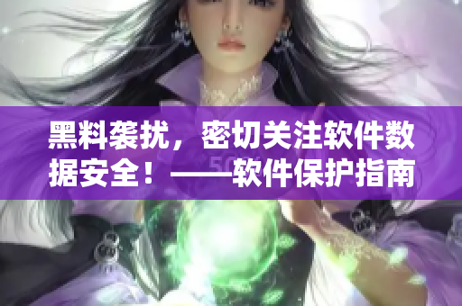 黑料袭扰，密切关注软件数据安全！——软件保护指南