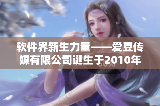 软件界新生力量——爱豆传媒有限公司诞生于2010年