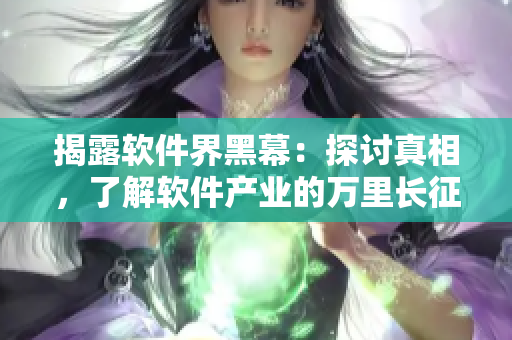 揭露软件界黑幕：探讨真相，了解软件产业的万里长征