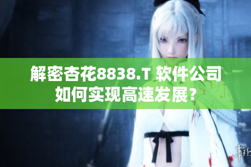 解密杏花8838.T 软件公司如何实现高速发展？