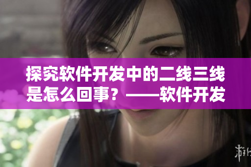 探究软件开发中的二线三线是怎么回事？——软件开发中的二三线辨析