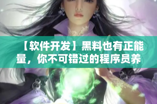 【软件开发】黑料也有正能量，你不可错过的程序员养生指南