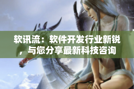 软讯流：软件开发行业新锐，与您分享最新科技咨询