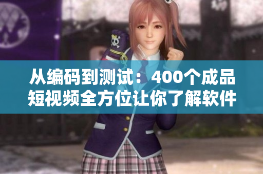 从编码到测试：400个成品短视频全方位让你了解软件开发。