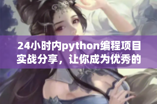 24小时内python编程项目实战分享，让你成为优秀的软件开发者
