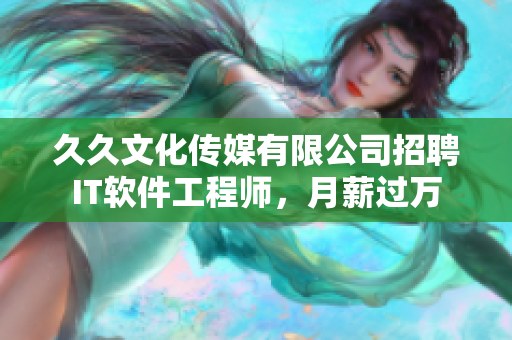 久久文化传媒有限公司招聘IT软件工程师，月薪过万