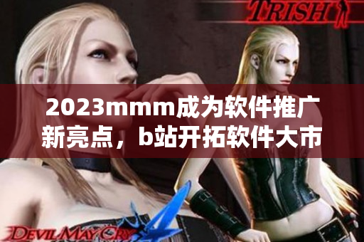 2023mmm成为软件推广新亮点，b站开拓软件大市场！