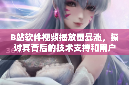 B站软件视频播放量暴涨，探讨其背后的技术支持和用户体验优化