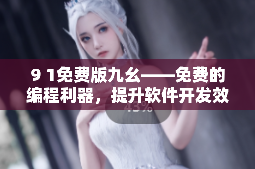 9 1免费版九幺——免费的编程利器，提升软件开发效率