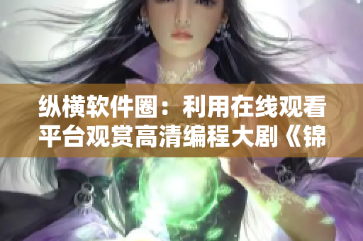 纵横软件圈：利用在线观看平台观赏高清编程大剧《锦镖人》