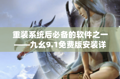 重装系统后必备的软件之一——九幺9.1免费版安装详解