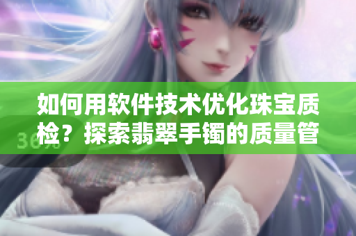 如何用软件技术优化珠宝质检？探索翡翠手镯的质量管控