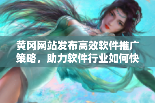 黄冈网站发布高效软件推广策略，助力软件行业如何快速成长