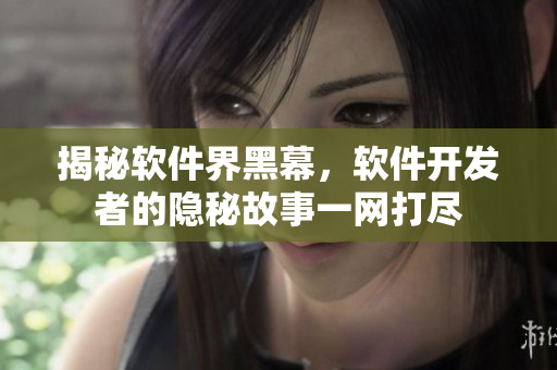 揭秘软件界黑幕，软件开发者的隐秘故事一网打尽