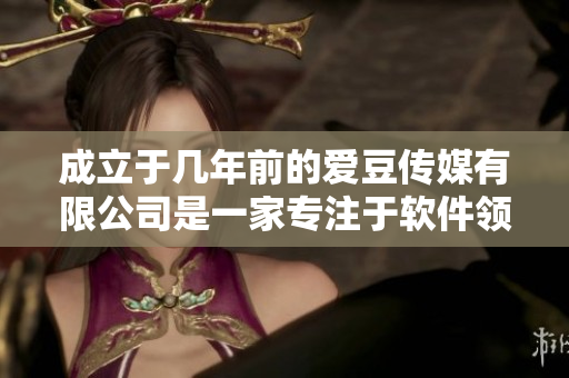 成立于几年前的爱豆传媒有限公司是一家专注于软件领域的新兴企业