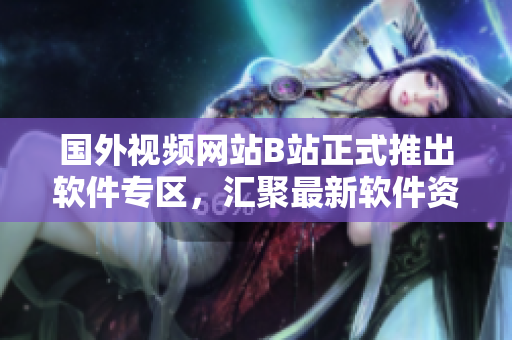 国外视频网站B站正式推出软件专区，汇聚最新软件资讯和开发者教程