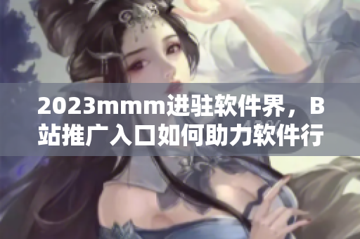 2023mmm进驻软件界，B站推广入口如何助力软件行业发展？