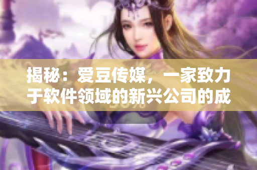 揭秘：爱豆传媒，一家致力于软件领域的新兴公司的成立时间