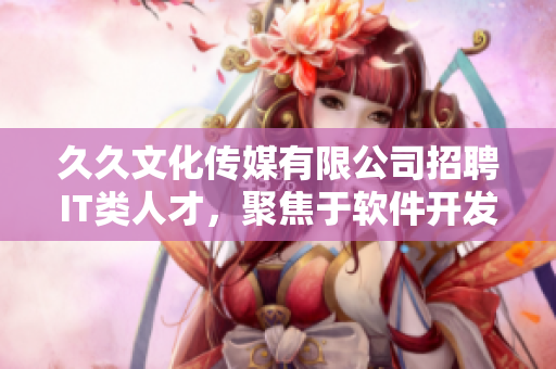久久文化传媒有限公司招聘IT类人才，聚焦于软件开发与优化