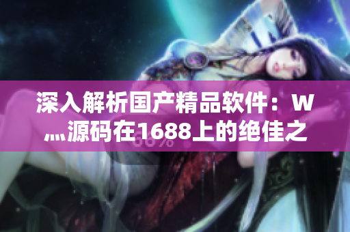 深入解析国产精品软件：W灬源码在1688上的绝佳之处