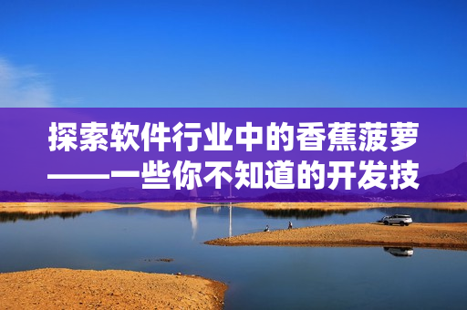 探索软件行业中的香蕉菠萝——一些你不知道的开发技巧与实用工具