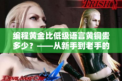 编程黄金比低级语言黄铜贵多少？——从新手到老手的一些看法