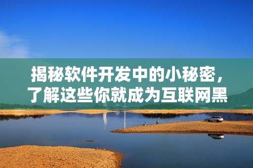 揭秘软件开发中的小秘密，了解这些你就成为互联网黑科技的高手！
