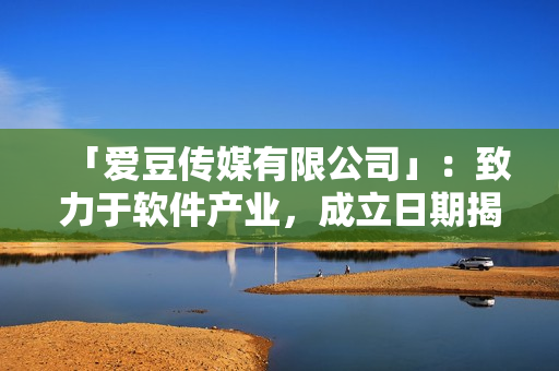 「爱豆传媒有限公司」：致力于软件产业，成立日期揭晓！