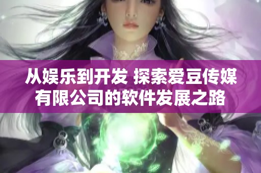 从娱乐到开发 探索爱豆传媒有限公司的软件发展之路