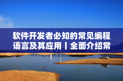 软件开发者必知的常见编程语言及其应用丨全面介绍常见编程语言