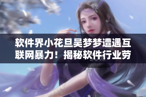 软件界小花旦吴梦梦遭遇互联网暴力!揭秘软件行业劳动现状! 软件界小花旦吴梦梦遭遇互联网暴力!揭秘软件行业劳动现状!