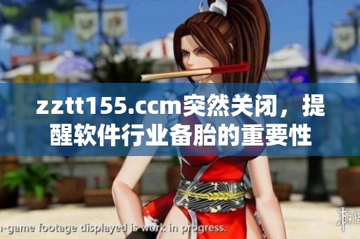zztt155.ccm突然关闭，提醒软件行业备胎的重要性
