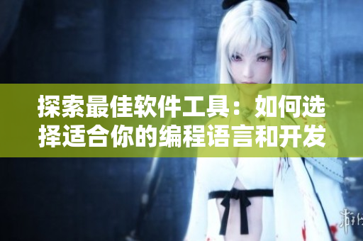 探索最佳软件工具：如何选择适合你的编程语言和开发平台。